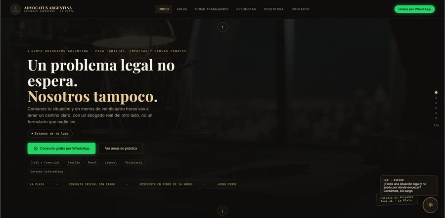 Web de Grupo Advocatus