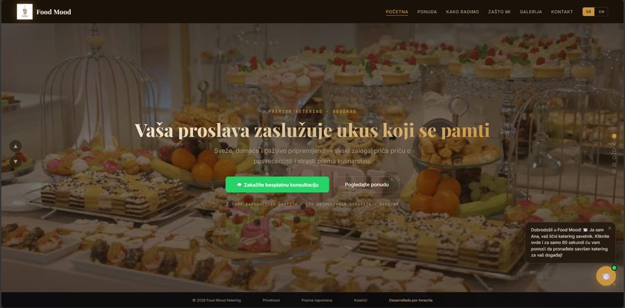 Web de Food Mood