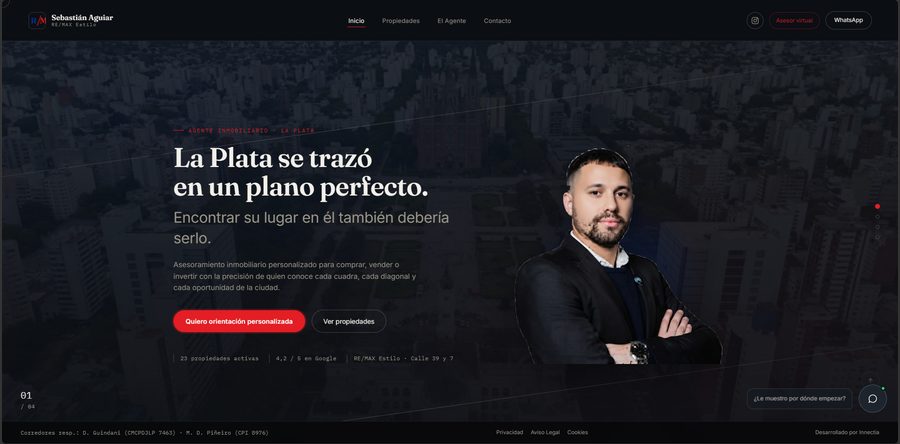 Web de Sebastián Aguiar · RE/MAX